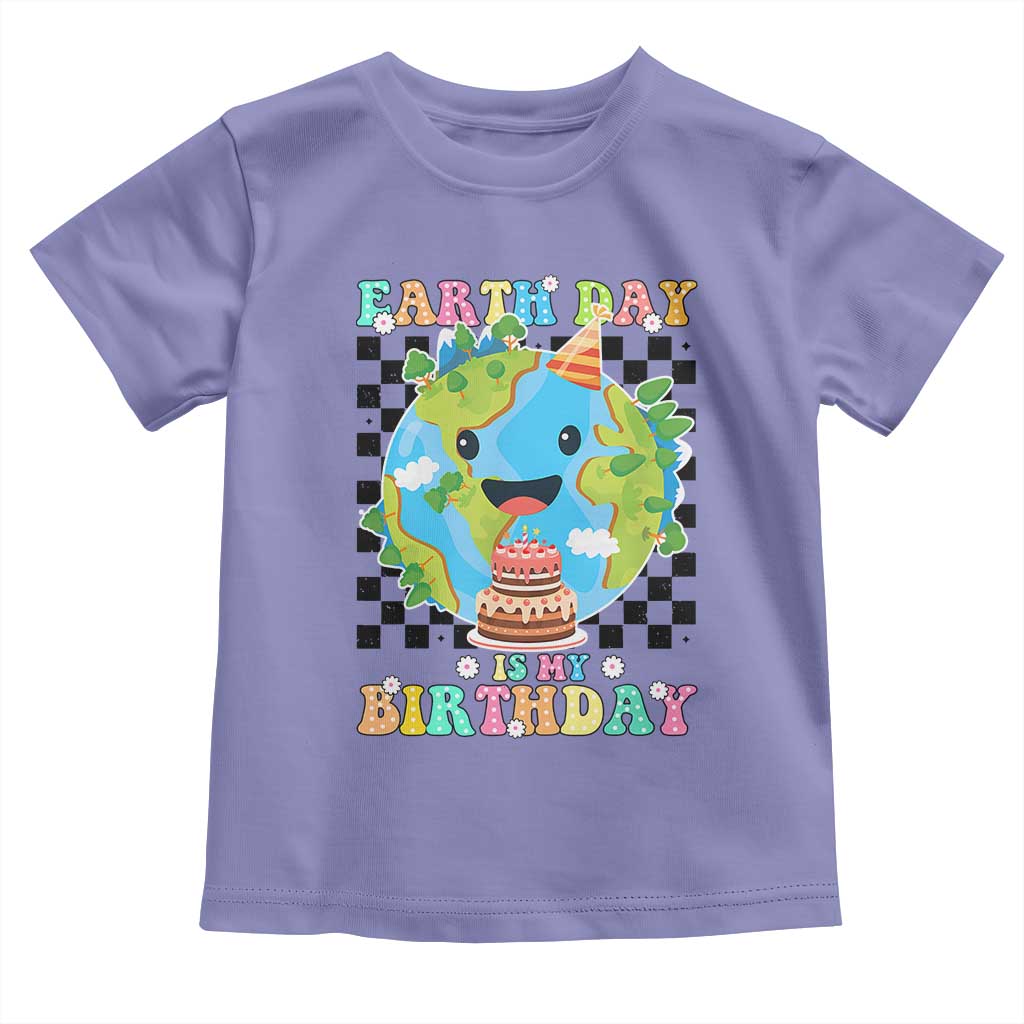Earth Day Birthday Toddler T Shirt Its My Birthday April 22