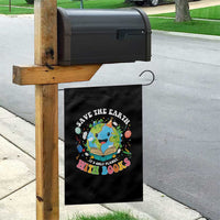 Earth Day Garden Flag Save Earth Its Only Planet With Books Reader