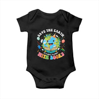 Earth Day Baby Onesie Save Earth Its Only Planet With Books Reader