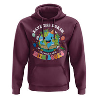 Earth Day Hoodie Save Earth Its Only Planet With Books Reader