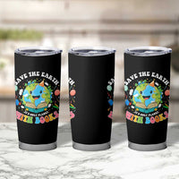 Earth Day Tumbler Cup Save Earth Its Only Planet With Books Reader