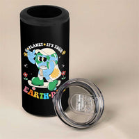 Earth Day 4 in 1 Can Cooler Tumbler Cute Go Planet Its Your Earthday Groovy