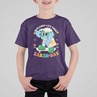 Earth Day T Shirt For Kid Cute Go Planet Its Your Earthday Groovy