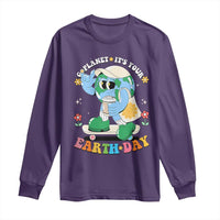 Earth Day Long Sleeve Shirt Cute Go Planet Its Your Earthday Groovy