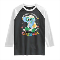 Earth Day Raglan Shirt Cute Go Planet Its Your Earthday Groovy