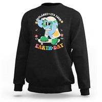 Earth Day Sweatshirt Cute Go Planet Its Your Earthday Groovy