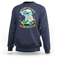Earth Day Sweatshirt Cute Go Planet Its Your Earthday Groovy