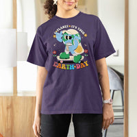 Earth Day T Shirt For Women Cute Go Planet Its Your Earthday Groovy