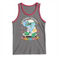 Earth Day Tank Top Cute Go Planet Its Your Earthday Groovy