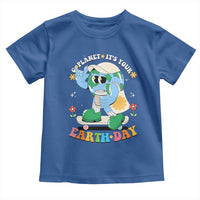 Earth Day Toddler T Shirt Cute Go Planet Its Your Earthday Groovy