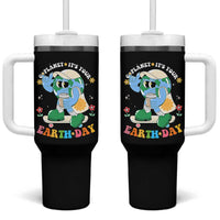 Earth Day Tumbler With Handle Cute Go Planet Its Your Earthday Groovy
