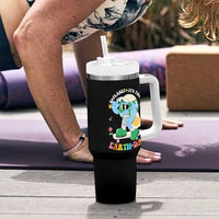 Earth Day Tumbler With Handle Cute Go Planet Its Your Earthday Groovy