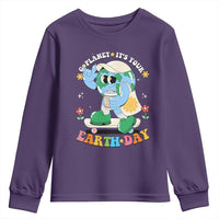 Earth Day Youth Sweatshirt Cute Go Planet Its Your Earthday Groovy