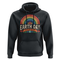 Earth Day Hoodie Everyday Retro Rainbow