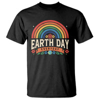 Earth Day T Shirt Everyday Retro Rainbow