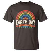 Earth Day T Shirt Everyday Retro Rainbow