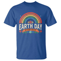 Earth Day T Shirt Everyday Retro Rainbow