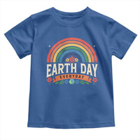 Earth Day Toddler T Shirt Everyday Retro Rainbow
