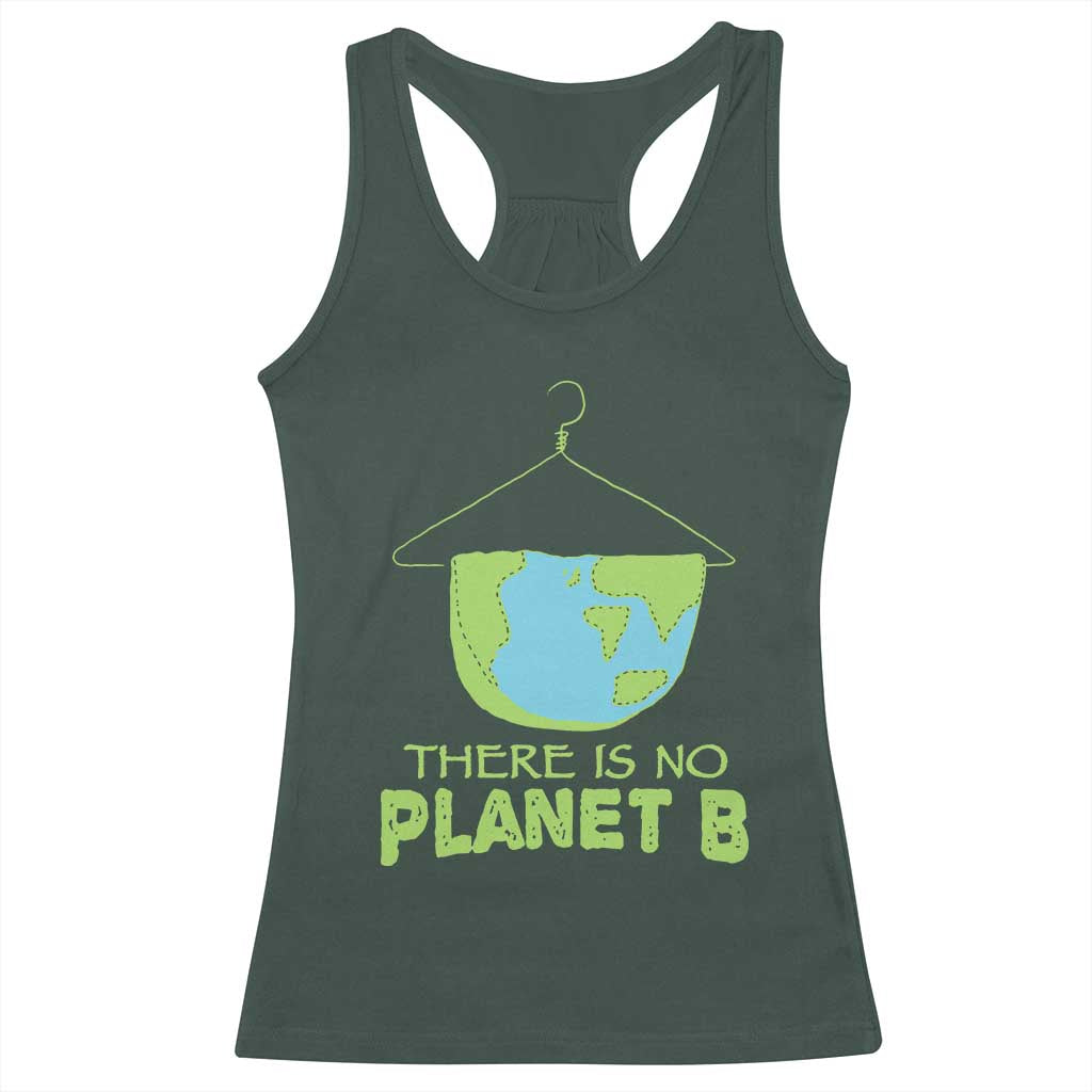 Earth Day Racerback Tank Top There Is No Planet B Save the Planet