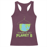 Earth Day Racerback Tank Top There Is No Planet B Save the Planet