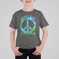 Piece Everyday Earth Day T Shirt For Kid Peace Sign Positive Vibes