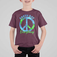 Piece Everyday Earth Day T Shirt For Kid Peace Sign Positive Vibes