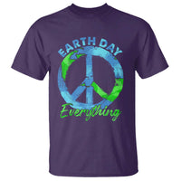Piece Everyday Earth Day T Shirt Peace Sign Positive Vibes