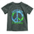 Piece Everyday Earth Day Toddler T Shirt Peace Sign Positive Vibes