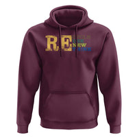 Retro Earth Day Hoodie Recycle Reuse Renew Rethink Protect Earth