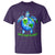 Earth Day 2025 T Shirt Save The Planet Sea Turtle Recycle Ocean Environment