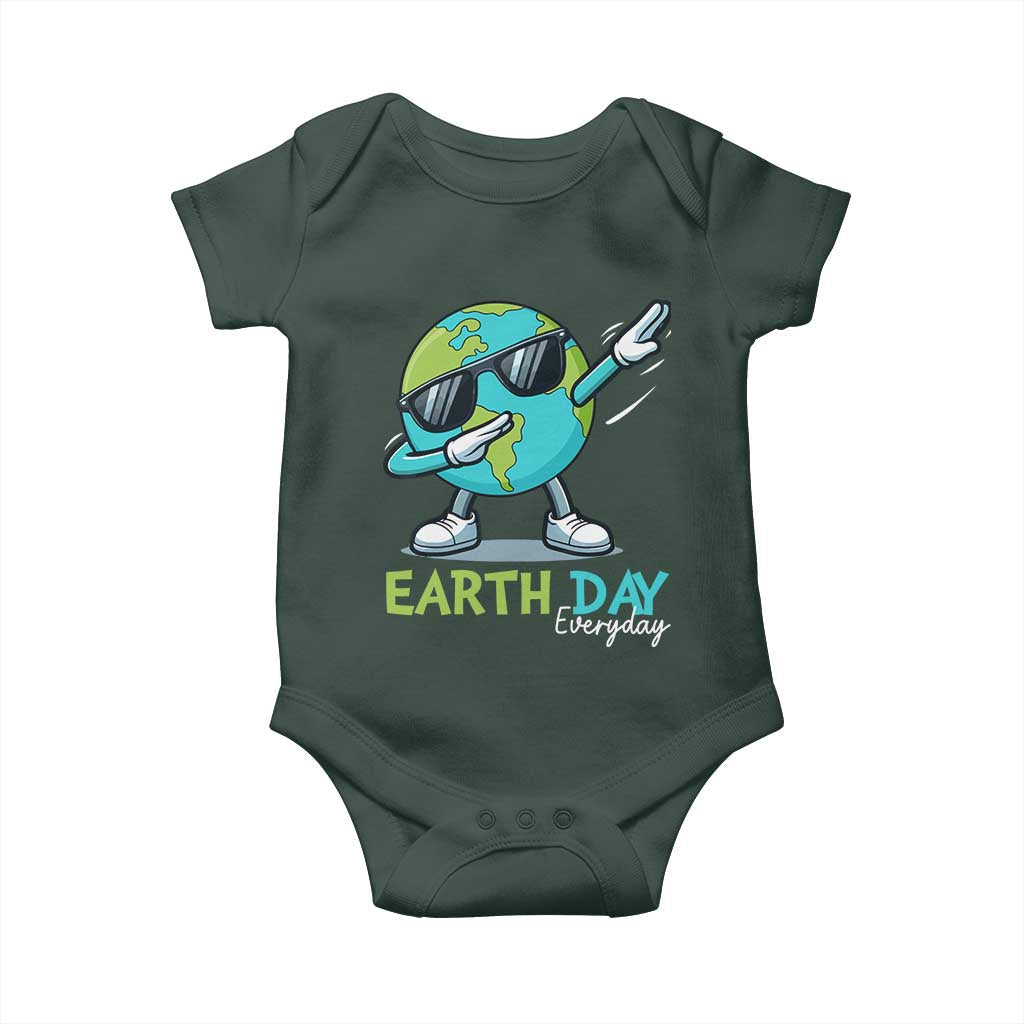 Dabbing Earth Day Baby Onesie Everyday Positive Vibes Nature Lover Gifts