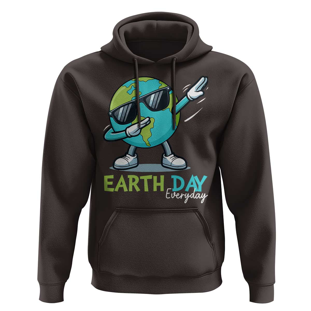 Dabbing Earth Day Hoodie Everyday Positive Vibes Nature Lover Gifts