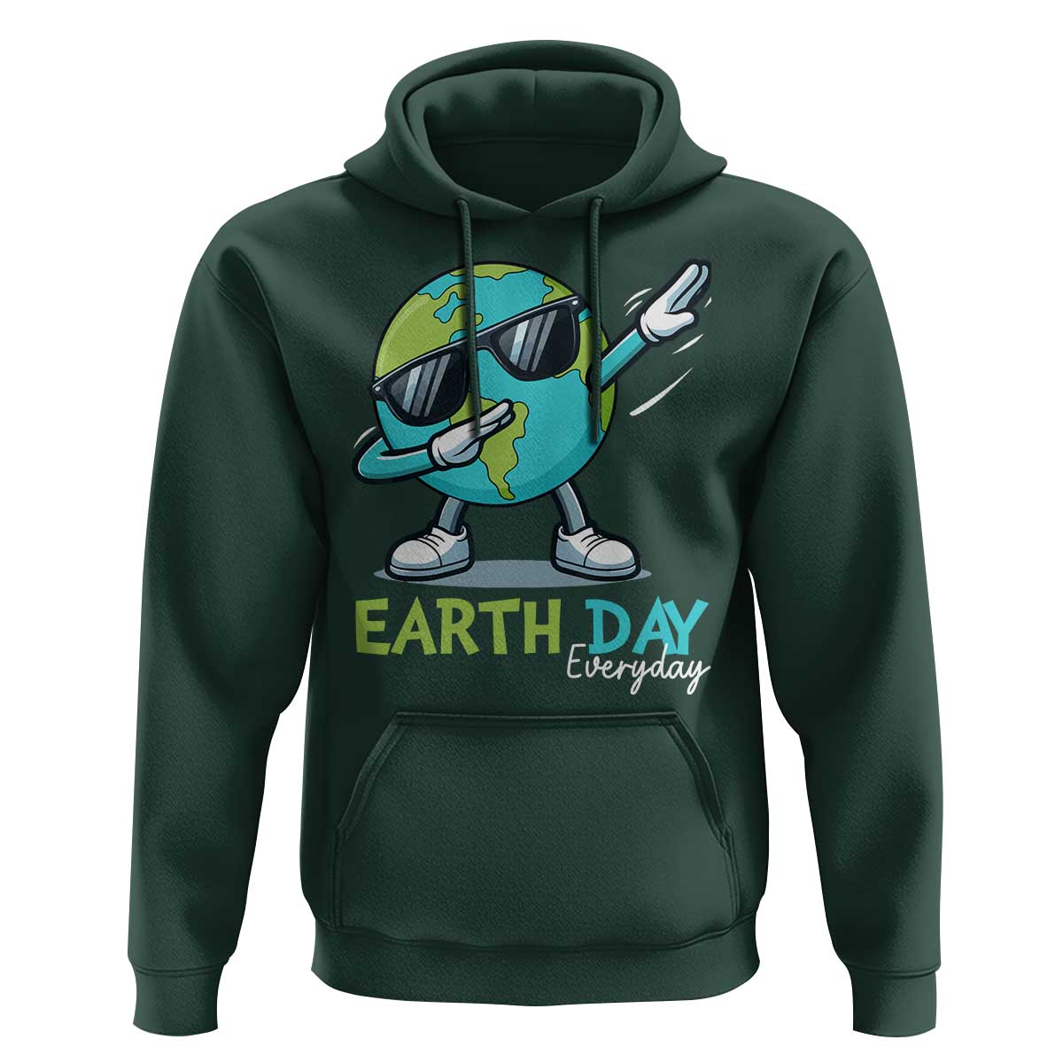 Dabbing Earth Day Hoodie Everyday Positive Vibes Nature Lover Gifts