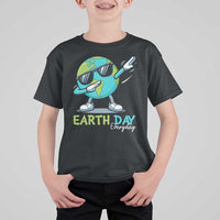 Dabbing Earth Day T Shirt For Kid Everyday Positive Vibes Nature Lover Gifts
