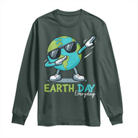 Dabbing Earth Day Long Sleeve Shirt Everyday Positive Vibes Nature Lover Gifts