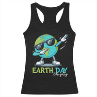 Dabbing Earth Day Racerback Tank Top Everyday Positive Vibes Nature Lover Gifts