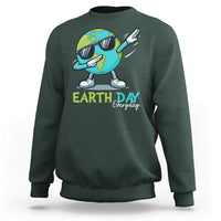 Dabbing Earth Day Sweatshirt Everyday Positive Vibes Nature Lover Gifts