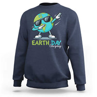 Dabbing Earth Day Sweatshirt Everyday Positive Vibes Nature Lover Gifts