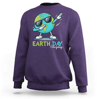 Dabbing Earth Day Sweatshirt Everyday Positive Vibes Nature Lover Gifts