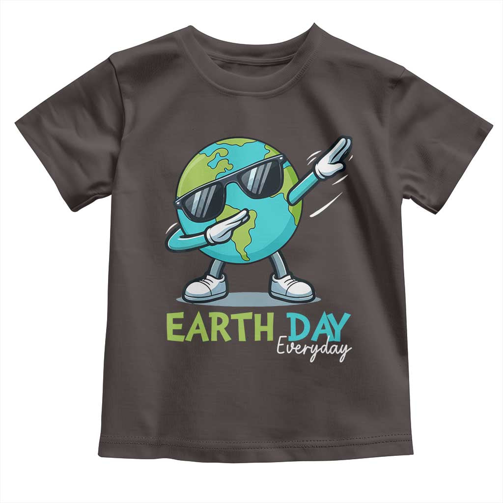 Dabbing Earth Day Toddler T Shirt Everyday Positive Vibes Nature Lover Gifts