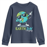 Dabbing Earth Day Youth Sweatshirt Everyday Positive Vibes Nature Lover Gifts