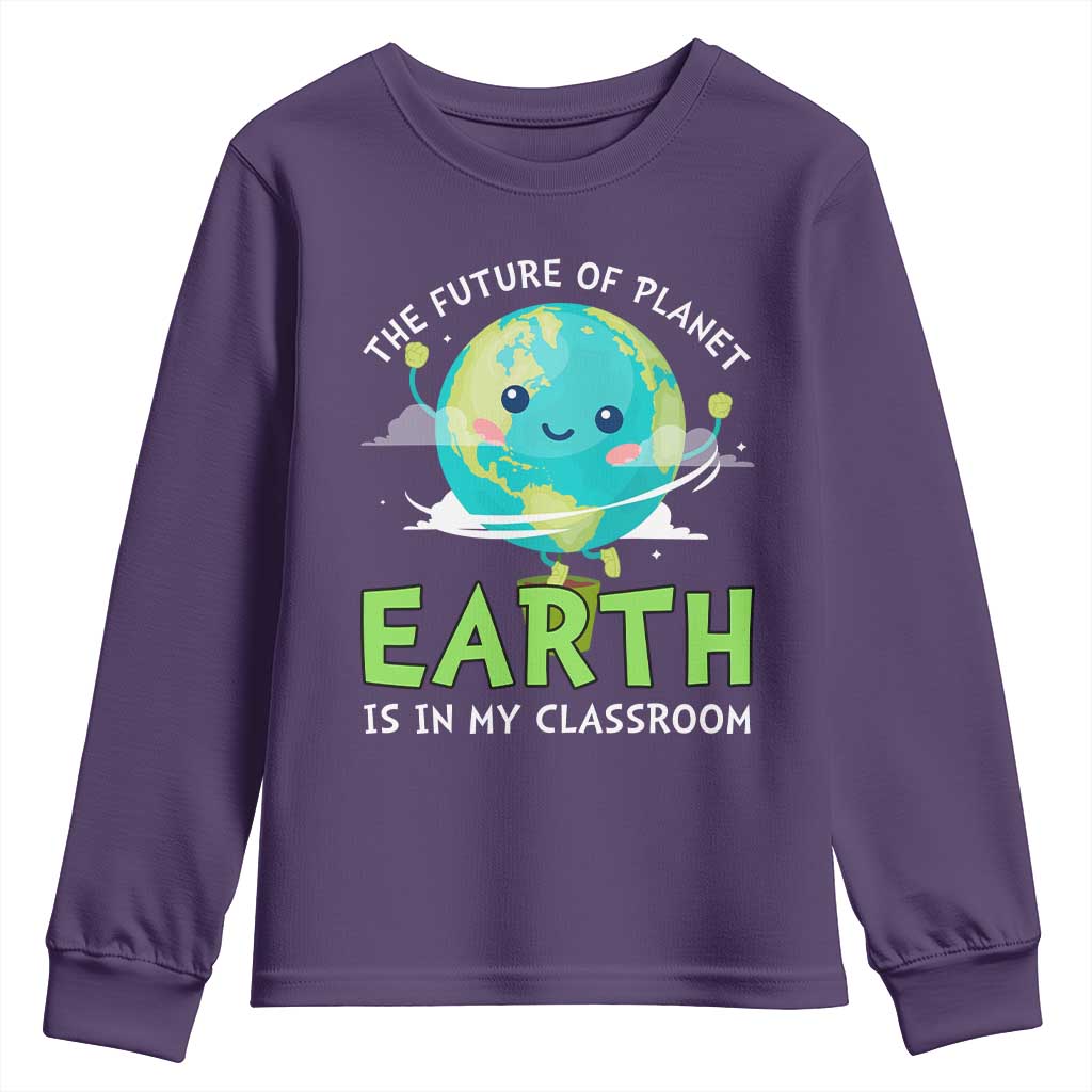 Earth Day Teachers Youth Sweatshirt Funny Classroom
