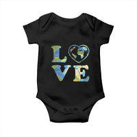 Earth Day Baby Onesie Heart Environmental Nature Recycling Lovers