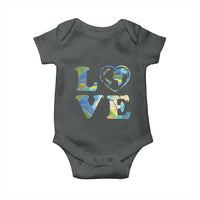Earth Day Baby Onesie Heart Environmental Nature Recycling Lovers