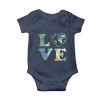 Earth Day Baby Onesie Heart Environmental Nature Recycling Lovers