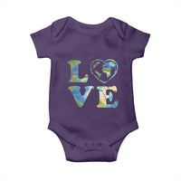 Earth Day Baby Onesie Heart Environmental Nature Recycling Lovers