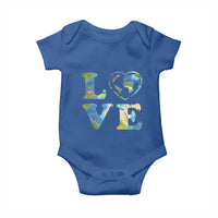 Earth Day Baby Onesie Heart Environmental Nature Recycling Lovers