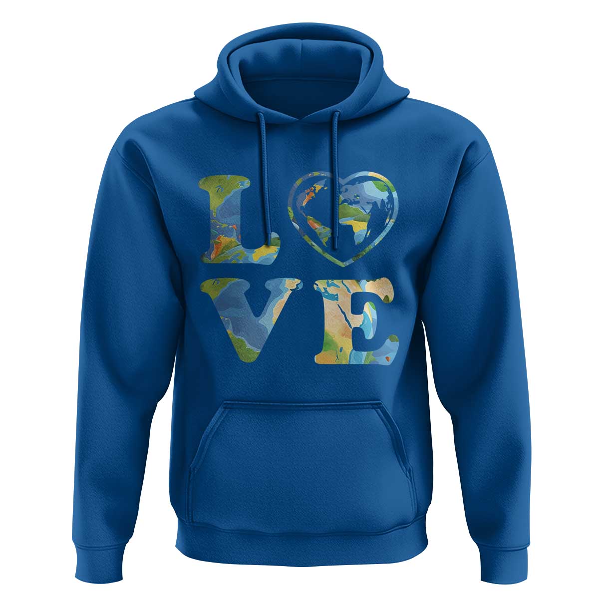 Earth Day Hoodie Heart Environmental Nature Recycling Lovers
