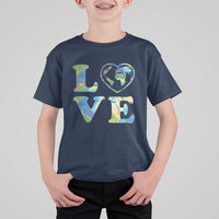 Earth Day T Shirt For Kid Heart Environmental Nature Recycling Lovers