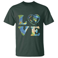 Earth Day T Shirt Heart Environmental Nature Recycling Lovers